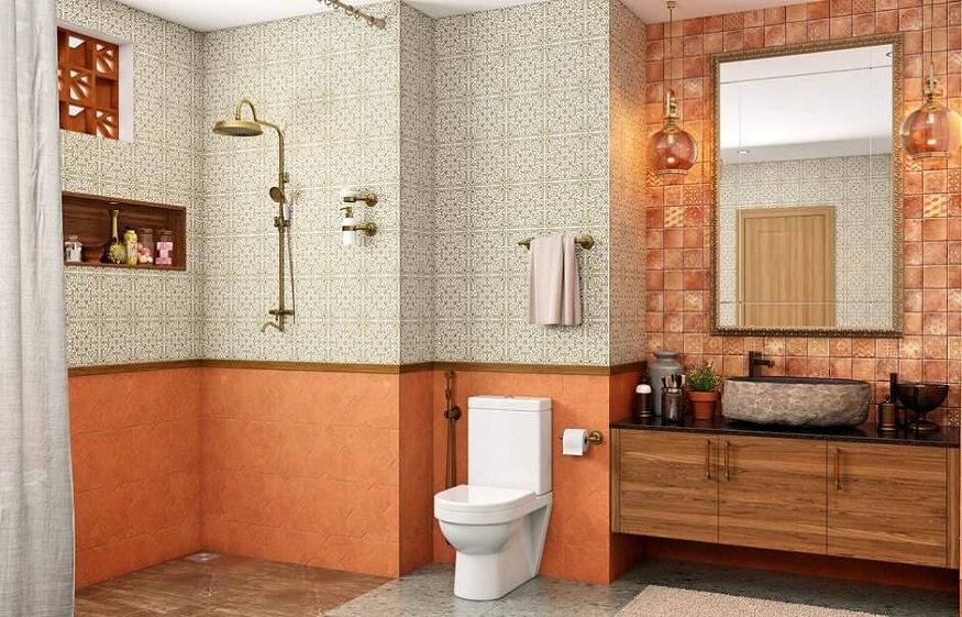 Terracotta Bathroom Tile